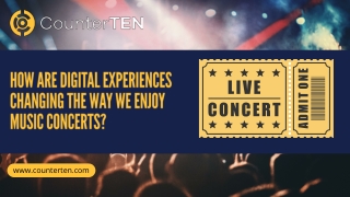 Music Concert Digital Experience