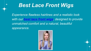 Best Lace Front Wigs