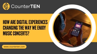 Music Concert Digital Experience