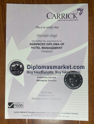 WhatsApp:  86 19911539281 Order a Carrick Institute of Education diploma.