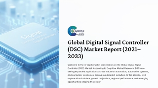 global digital signal controller dsc market