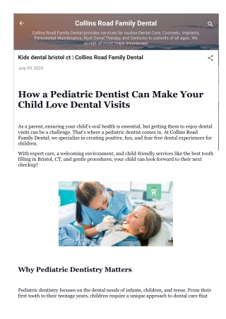 Kids dental bristol ct