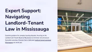 Legal Support for Landlords and Tenants in Mississauga