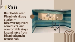 Best Hotels near Dhanbad railway station (Hotel SRH)