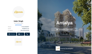 Antalya Residences at Sports City, Dubai – Karma Development