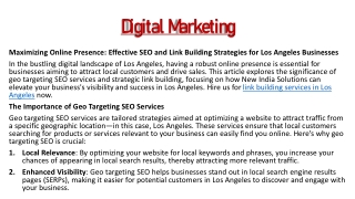 Digital Marketing