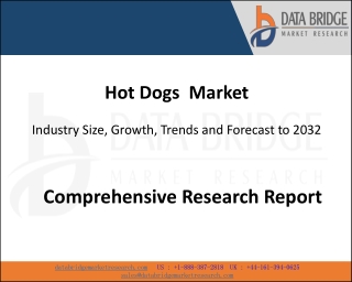 Hot Dogs Market