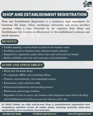 Shop and Establishment Registration