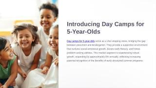 Fun-Filled Day Camps for 5 Year Olds Near You