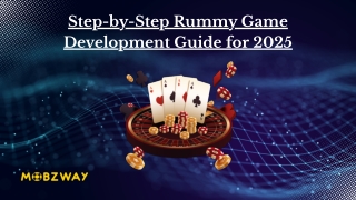 Step-by-Step Rummy Game Development Guide for 2025