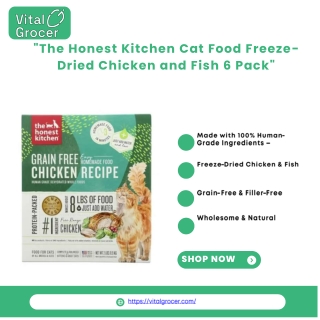 The Honest Kitchen Cat Food Freeze-Dried ppt