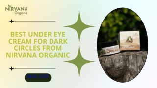 Best Under Eye Cream for Dark Circles