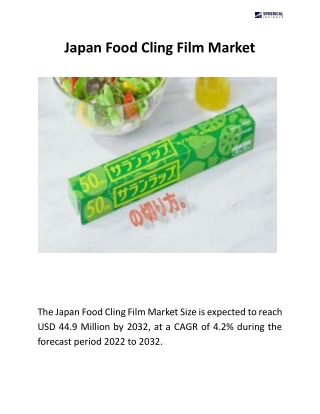 Japan Food Cling Film Market