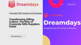 Transforming Gifting Culture The Rise of Corporate Gifts Suppliers Dubai