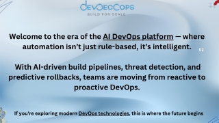 AI   DevOps = Smart Automation with devseccops.ai