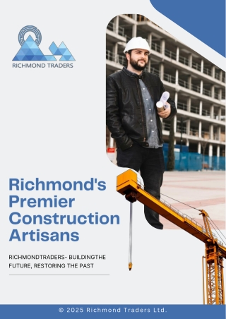 Richmond Traders is a multi-service construction and maintenance company
