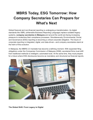 MBRS Today, ESG Tomorrow_ How Company Secretaries Can Prepare for What’s Next