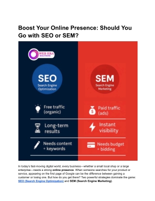 best SEO and SEM company in janakpuri delhi
