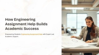 How Engineering Assignment Help Builds Academic Success
