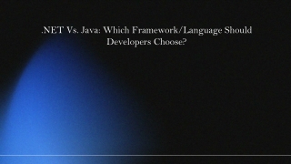 net vs java which framework language should developers choose