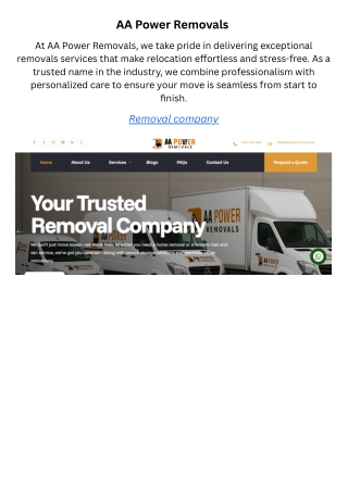 aa power removals