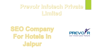 SEO Company for Hotels in Jaipur