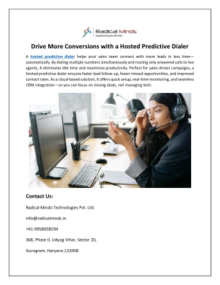drive more conversions with a hosted predictive