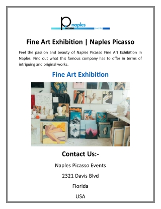 Fine Art Exhibition