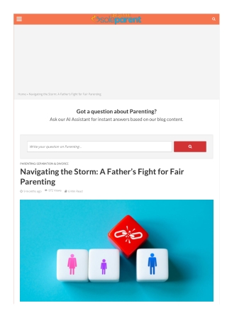 Navigating the Storm A Father’s Fight for Fair Parenting