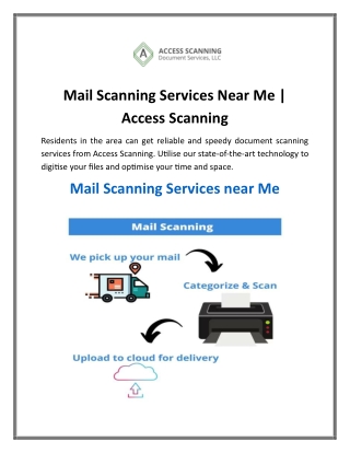 mail scanning services near me access scanning