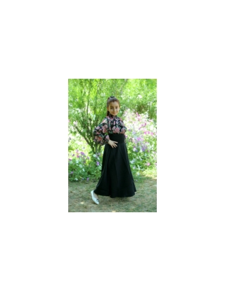 runway rose top and skirt front image