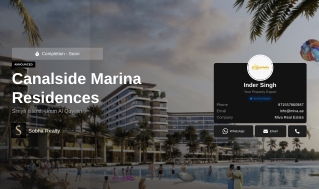 Canalside Marina Residences at Siniya Island – Sobha Realty