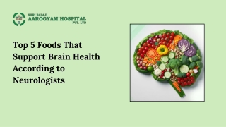 Top 5 Foods That Support Brain Health According to Neurologists