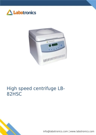 High-speed-centrifuge-LB-82HSC