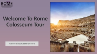 romecolosseumtour com