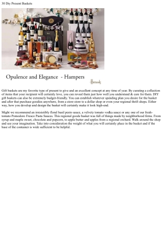 The Supreme Guide For Producing Diy Gift Baskets 30  Ideas!
