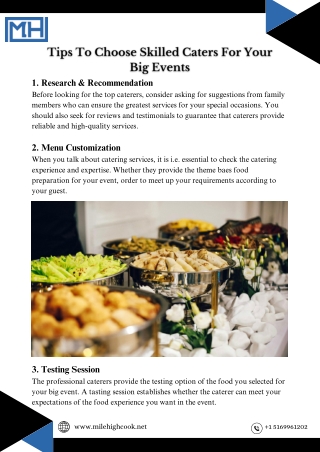 MileHighCook Private Chef in Denver