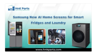 Samsung Introduces AI Powered Displays for Smart Home Appliances