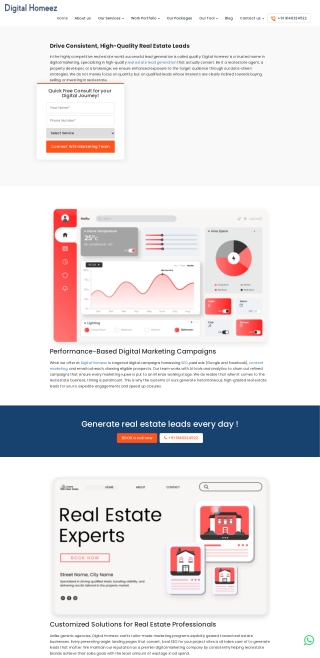 High-Quality Real Estate Leads That Convert Fast - Digital Homeez