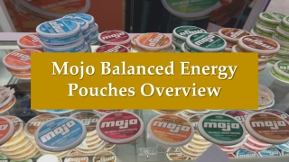 Mojo Balanced Energy Pouches Overview