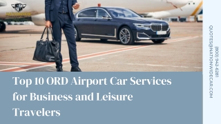Top 10 ORD Airport Car Services for Business and Leisure Travelers