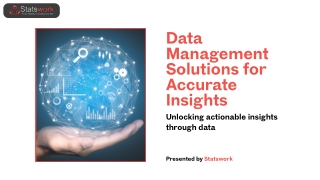 data management solutions for accurate insights