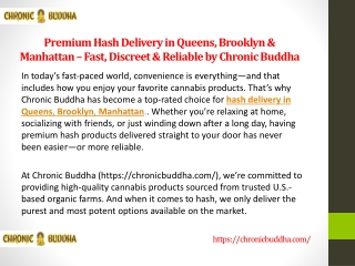 Premium Hash Delivery in Queens, Brooklyn & Manhattan – Fast, Discreet & Reliabl