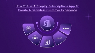 How to Use a Shopify Subscriptions App to Create a Seamless Customer Experience