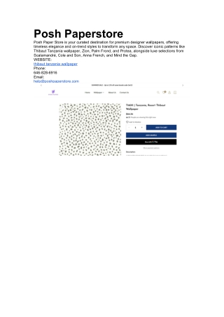 Posh Paperstore