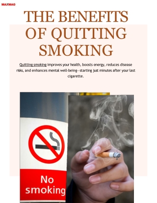 Top Health Benefits of Quitting Smoking: Breathe Easier, Live Longer