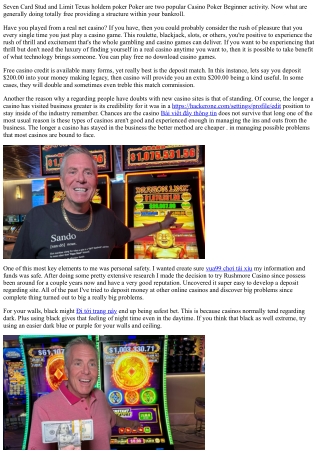 Finding The Top Rated Online Casinos