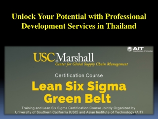 Unlock Your Potential with Professional Development Services in Thailand