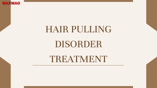 Hair Pulling Disorder Treatment: Understanding and Overcoming Trichotillomania