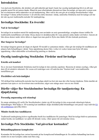 Därför väljer fler Stockholmsbor Invisalign för tandjustering